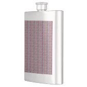 Pastel Abstrakt Classic Flachmann (Links)