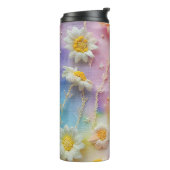 PASTEL ABSTRAKT DAISY BLUME THERMOSBECHER (Nach links gedreht)