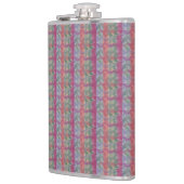 Pastel Abstrakt Flachmann (Links)