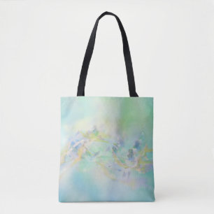 Pastel Abstrakt Floral Tasche