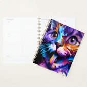 PASTEL ABSTRAKT FUNNY CAT PLANER (Anzeige)