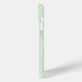 Pastel Abstrakt Minimalistisch Minze Grün Case-Mate iPhone Hülle (Rückseite / Links)