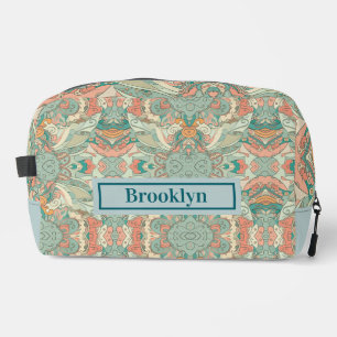 Pastel Abstrakt Paisley Pattern Toilettenbeutel Waschbeutel