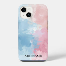 Pastel Abstrakt Phone Case - Personalisiert Waterc iPhone 14 Hülle
