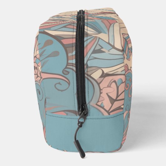 Pastel Abstrakt Toilettenbeutel Waschbeutel (Rechts)