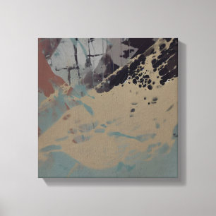 Pastel-abstrakte Malerei Leinwanddruck