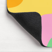 Pastel Abstraktes MusterPastel Abstraktes Muster Mousepad (Ecke)