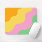 Pastel Abstraktes MusterPastel Abstraktes Muster Mousepad (Mit Mouse)