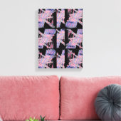 Pastel Abyss Soft Geometric Abstract Art Leinwanddruck (Insitu (Wohnzimmer))
