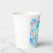 Pastel Adorable Dolphin Babydusche Pappbecher (Rechts)