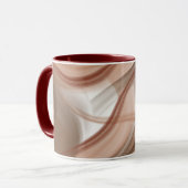 "Pastel Aesthetic Coffee Tasse - Elegant und Seren (Vorderseite Links)