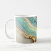 Pastel Agate Geode Stone Kaffeetasse (Links)