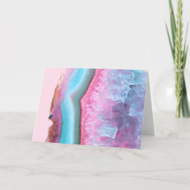 Pastel Agate Karte