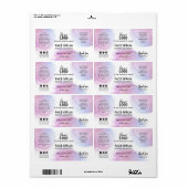 Pastel Alcohol Ink Face Serum Labels (Vorne)