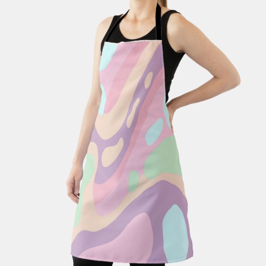 Pastel All Over Print-Schürze Behalte ansprechend Schürze (InSitu)