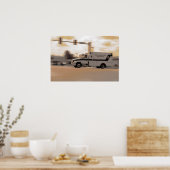 Pastel Ambulance C Poster (Küche)