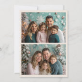 Pastel Angel Weihnachtskarte 2 Dankeskarte (Rückseite)