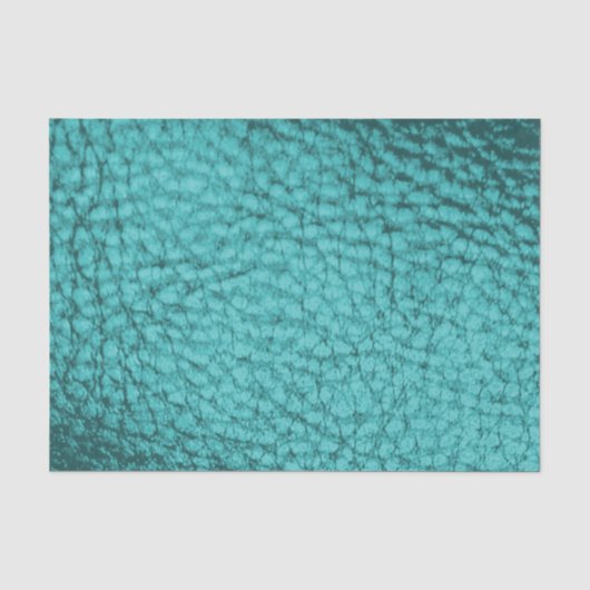 Pastel Aqua Imitats Leather Seidenpapier (Vorderseite)