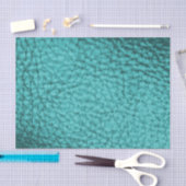 Pastel Aqua Imitats Leather Seidenpapier (Handwerk)