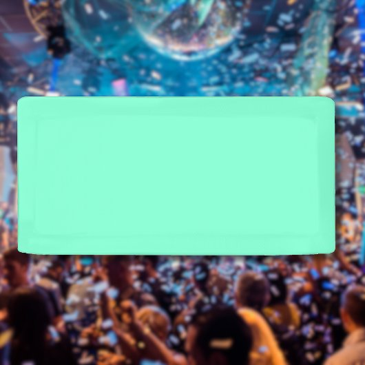 Pastel Aqua Solid Color | Classic | elegant Banner