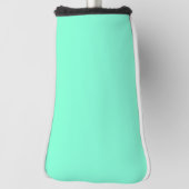 Pastel Aqua Solid Color | Classic | elegant Golf Headcover (Rotieren 90)