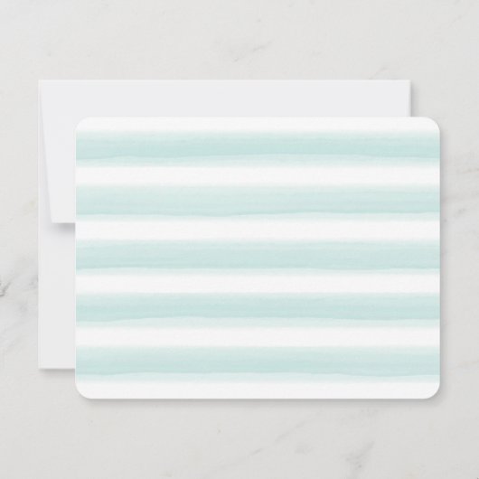 Pastel Aquamarin und Gray Stationery Suite für Fra Mitteilungskarte (Rückseite)