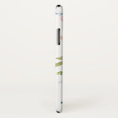 Pastel Aquarellbäume Metallisches Kupfermonogramm Case-Mate iPhone Hülle (Hinten/Rechts)