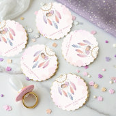 Pastel Aquarelltuch Untersetzer