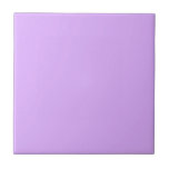 Pastel Ästhetik Mauve Solid Color Fliese<br><div class="desc">Schöne Lichtfeder lila lila Farbe. Moderne schicke,  pastellfarbene Ästhetik in lavender solide Farbe. Mauve Wohngestaltung,  mauve ästhetische Einrichtung,  mauvische Küche,  mauvfarbene Einrichtung.</div>