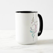 Pastel Atmen  Tasse (VorderseiteRechts)