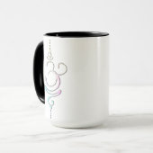 Pastel Atmen  Tasse (Vorderseite Links)