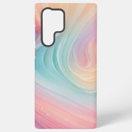 Pastel Aurora Swirl Phone Case Samsung Galaxy Hülle