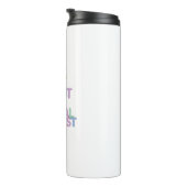 Pastel Autism Special Interest Infinity Design Thermosbecher (Nach rechts gedreht)
