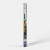 Pastel Autumn Country Road Watercolor Samsung Galaxy Hülle (Rechte Seite)