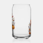Pastel Autumn Kawaii Ghost Fall Pumpkin Gewürz Dosenglas (Links)