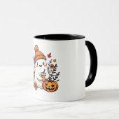 Pastel Autumn Kawaii Ghost Fall Pumpkin Gewürz Tasse (VorderseiteRechts)