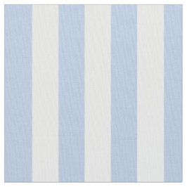 Pastel Baby Blue White Strip Stoff