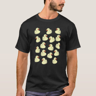 Pastel Baby Enten für Mädchen und Kleinkinder Nied T-Shirt