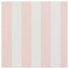Pastel Baby Pink White Strip Stoff