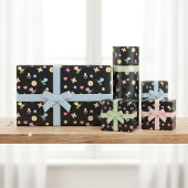 Pastel Baby Trio Wrapping Paper Geschenkpapier Set