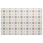 Pastel Babylonian Inspiriertes Blumenmuster Stoff (Fat Quarter (45,7 x 55,9 cm))