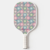 Pastel Background Personalisiert Pickleball Paddle (Vorderseite)
