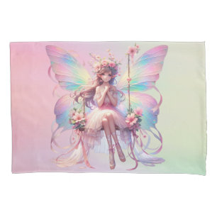 Pastel Ballerina Fairy Princess Girls Kissenbezug