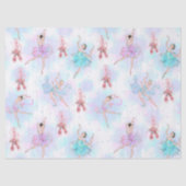 Pastel Ballet Dancers  Seidenpapier (Vorderseite)