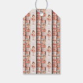 Pastel Ballet Thema mit Ribbons und Tutus Geschenkanhänger (Vorderseite)