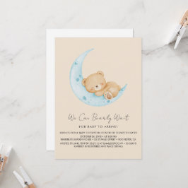 Pastel Balloon Baby Shower Einladung