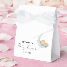 Pastel Balloon Baby Shower Geschenkschachtel