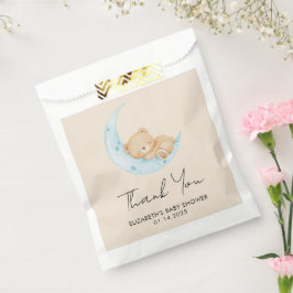 Pastel Balloon Baby Shower Geschenktütchen