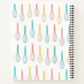 Pastel Balloon Whisks Rezept Notizblock (Rückseite)