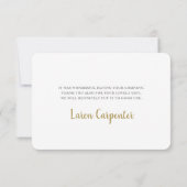 Pastel Balloons Gender neutral Danke Karte (Rückseite)